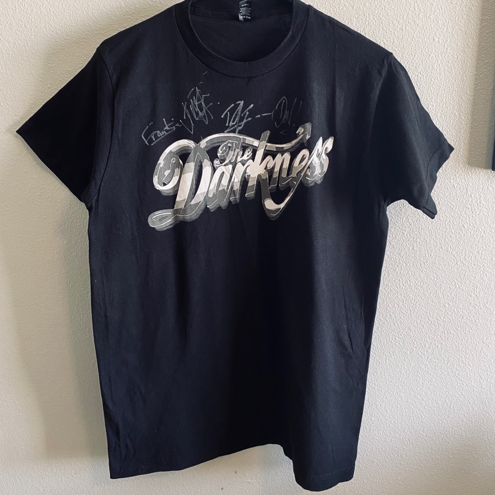 The Darkness Autographed Tee Shirt